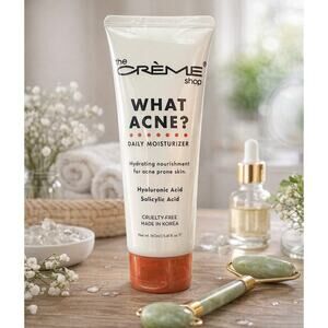 The Creme Shop What Acne? Moisturizer 160ml Hyaluronic + Salicylic Acid K-Beauty
